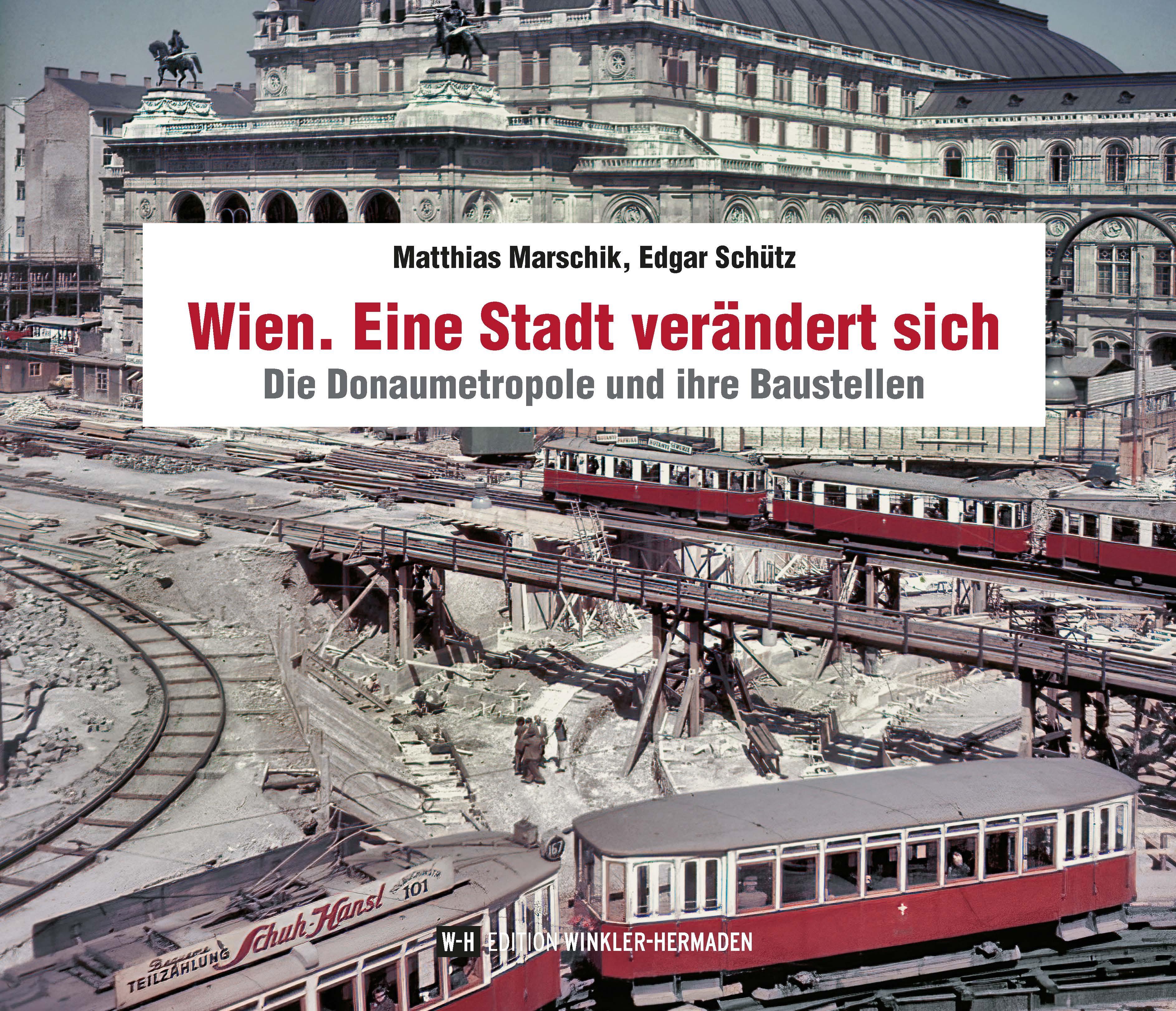 Vorderes Coverbild Wien. Eine Stadt verändert sich