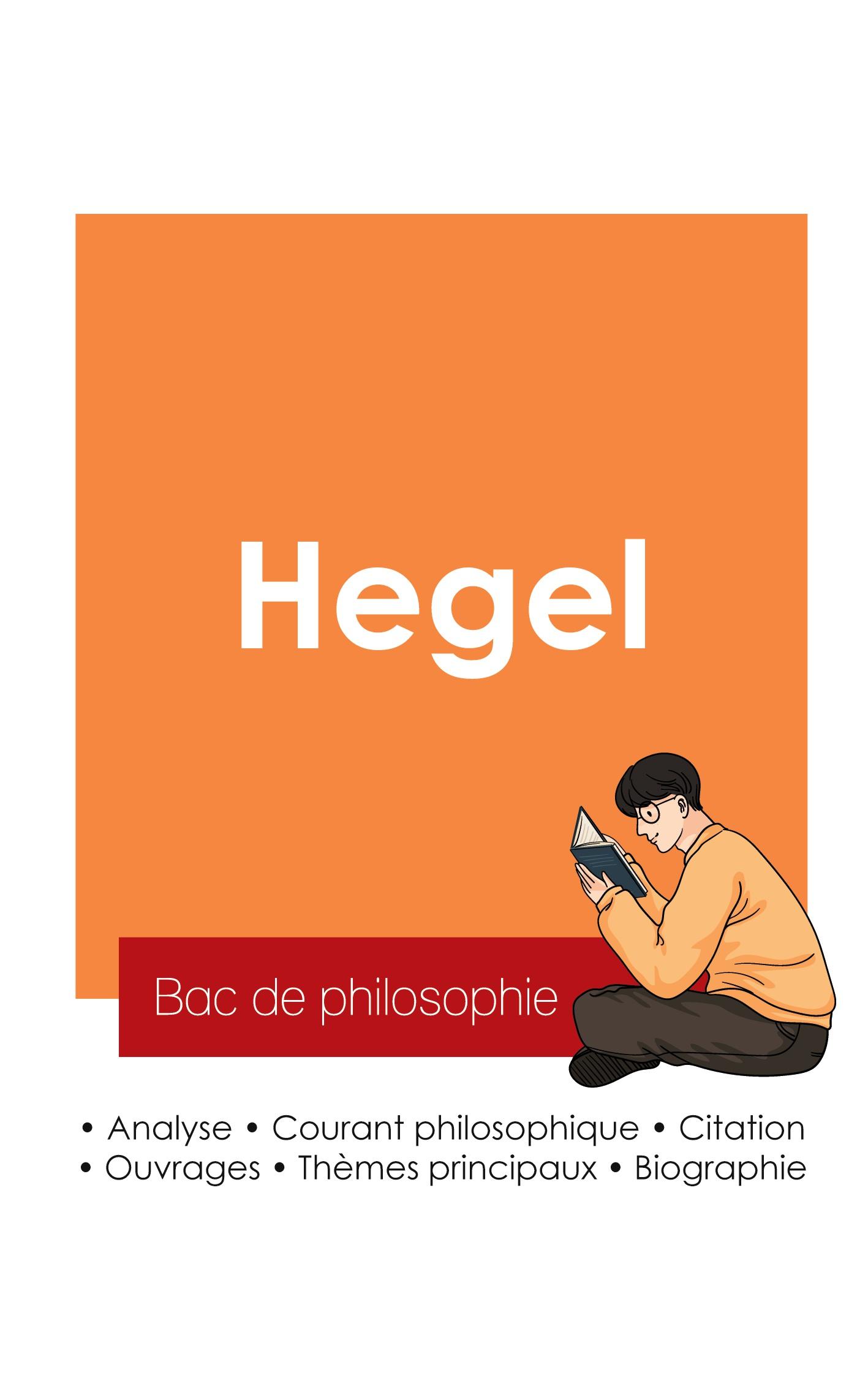 Vorderes Coverbild Réussir son Bac de philosophie 2025 : Analyse du philosophe Hegel