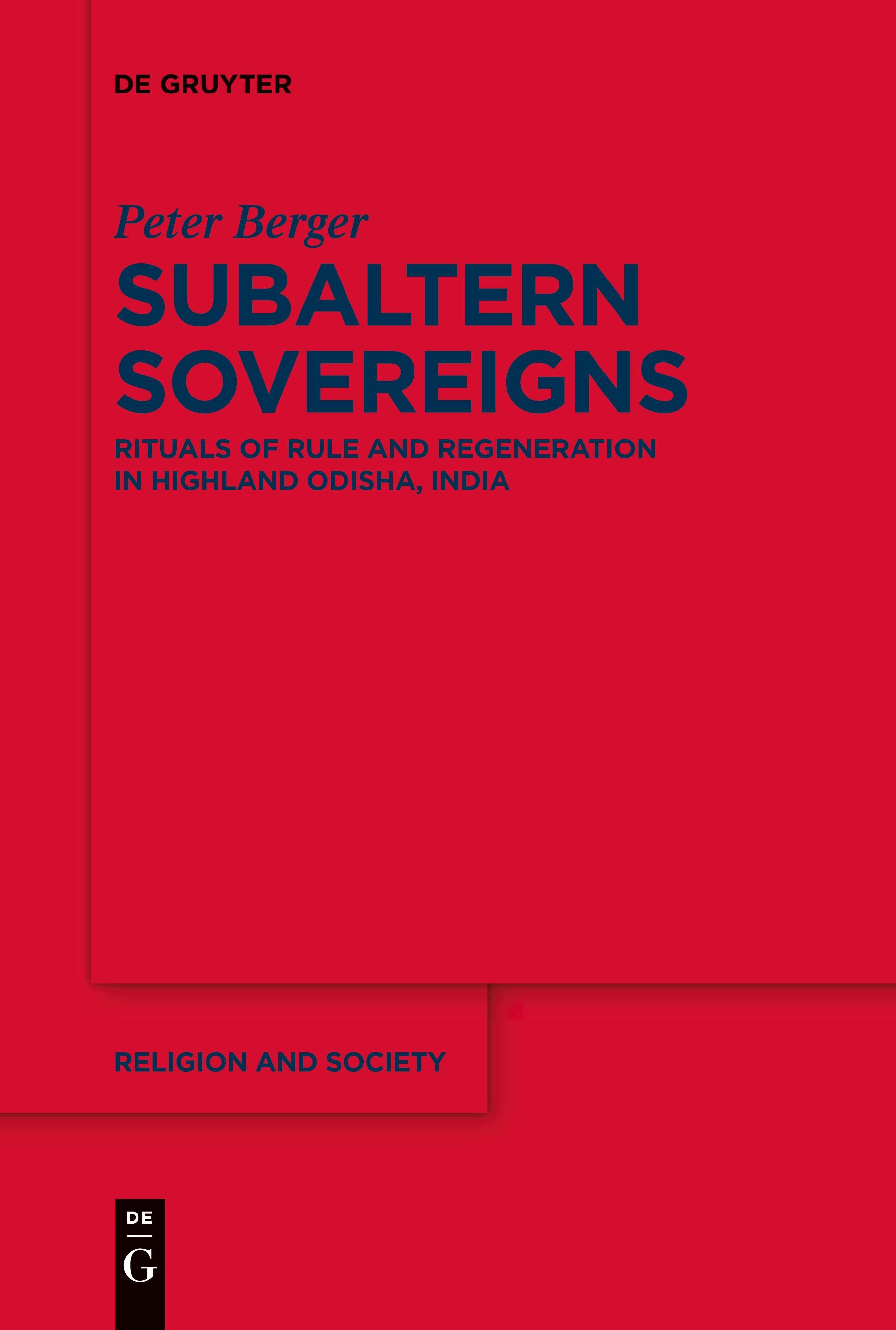 Vorderes Coverbild Subaltern Sovereigns