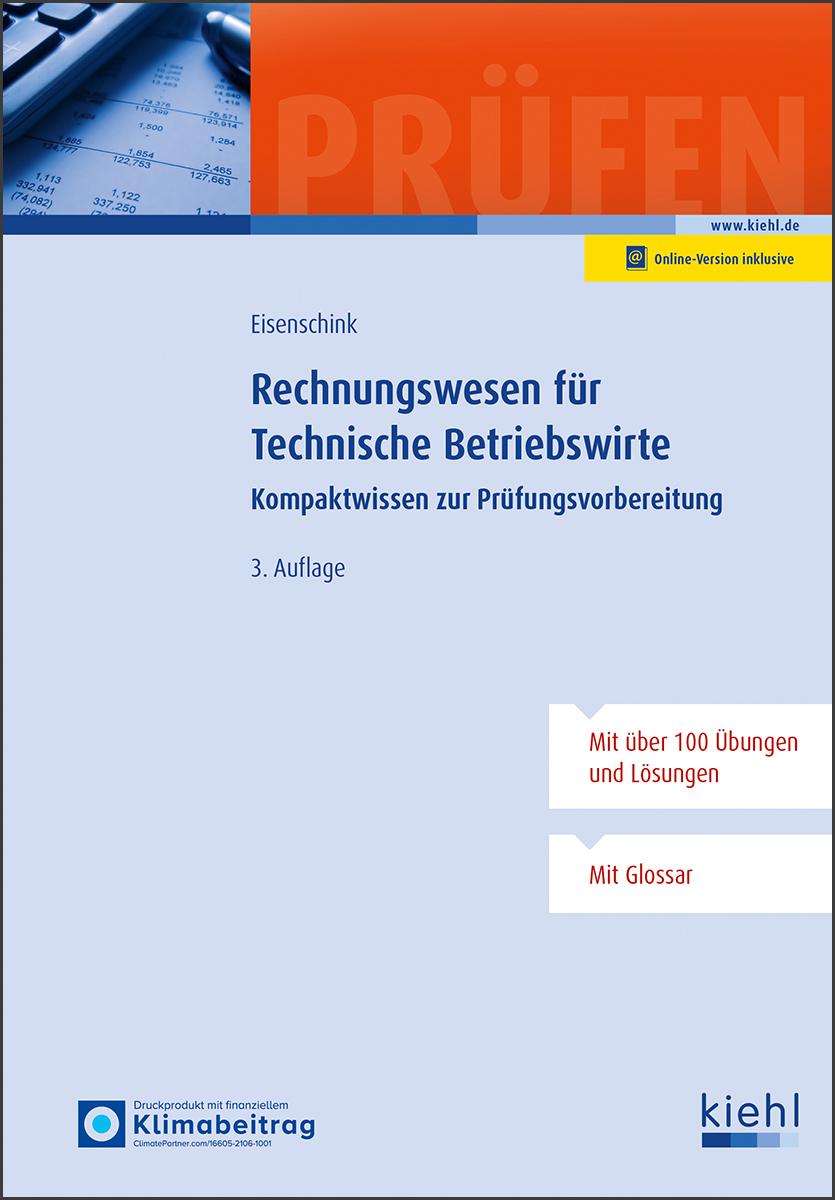 Vorderes Coverbild Rechnungswesen für Technische Betriebswirte