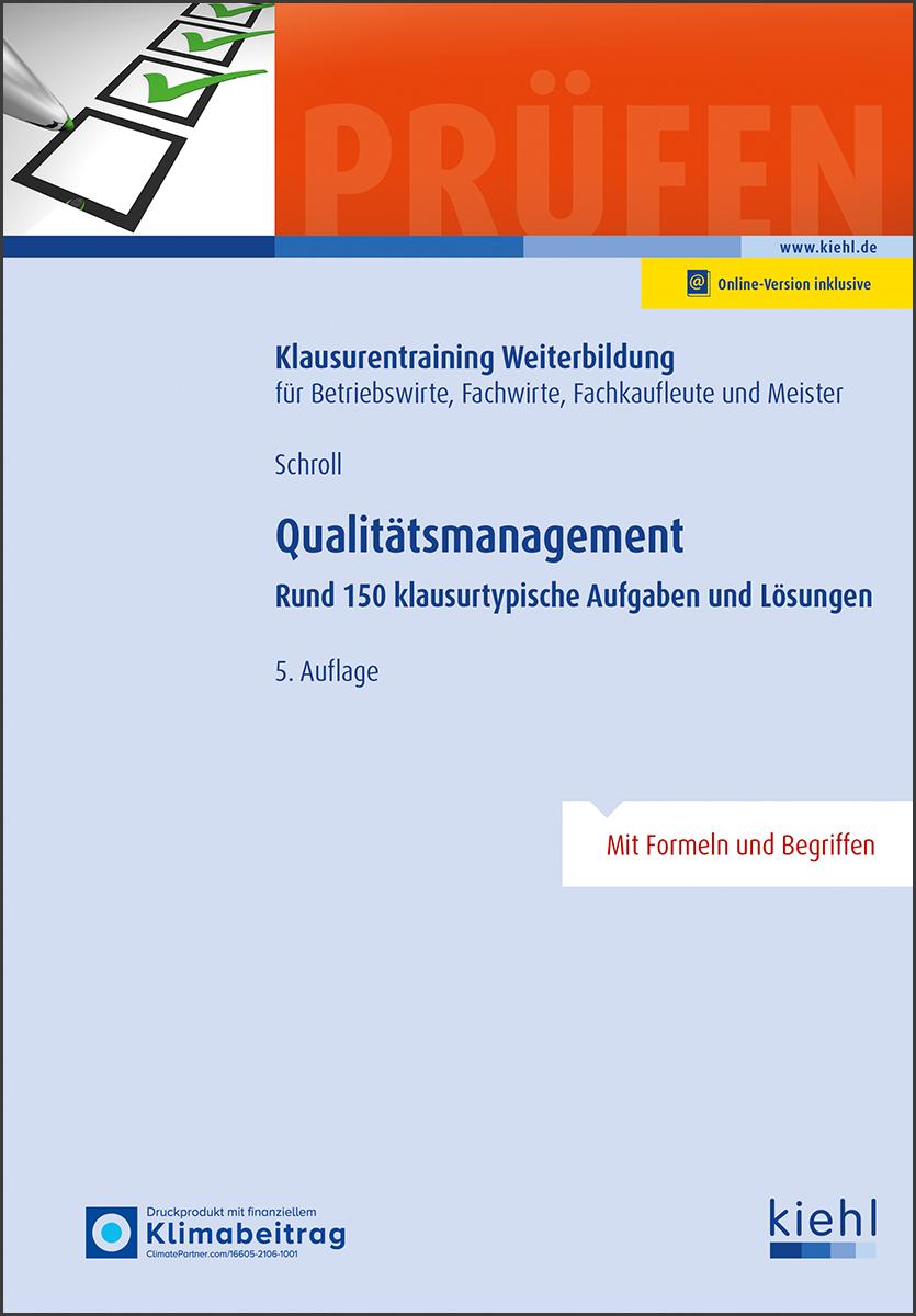Vorderes Coverbild Qualitätsmanagement