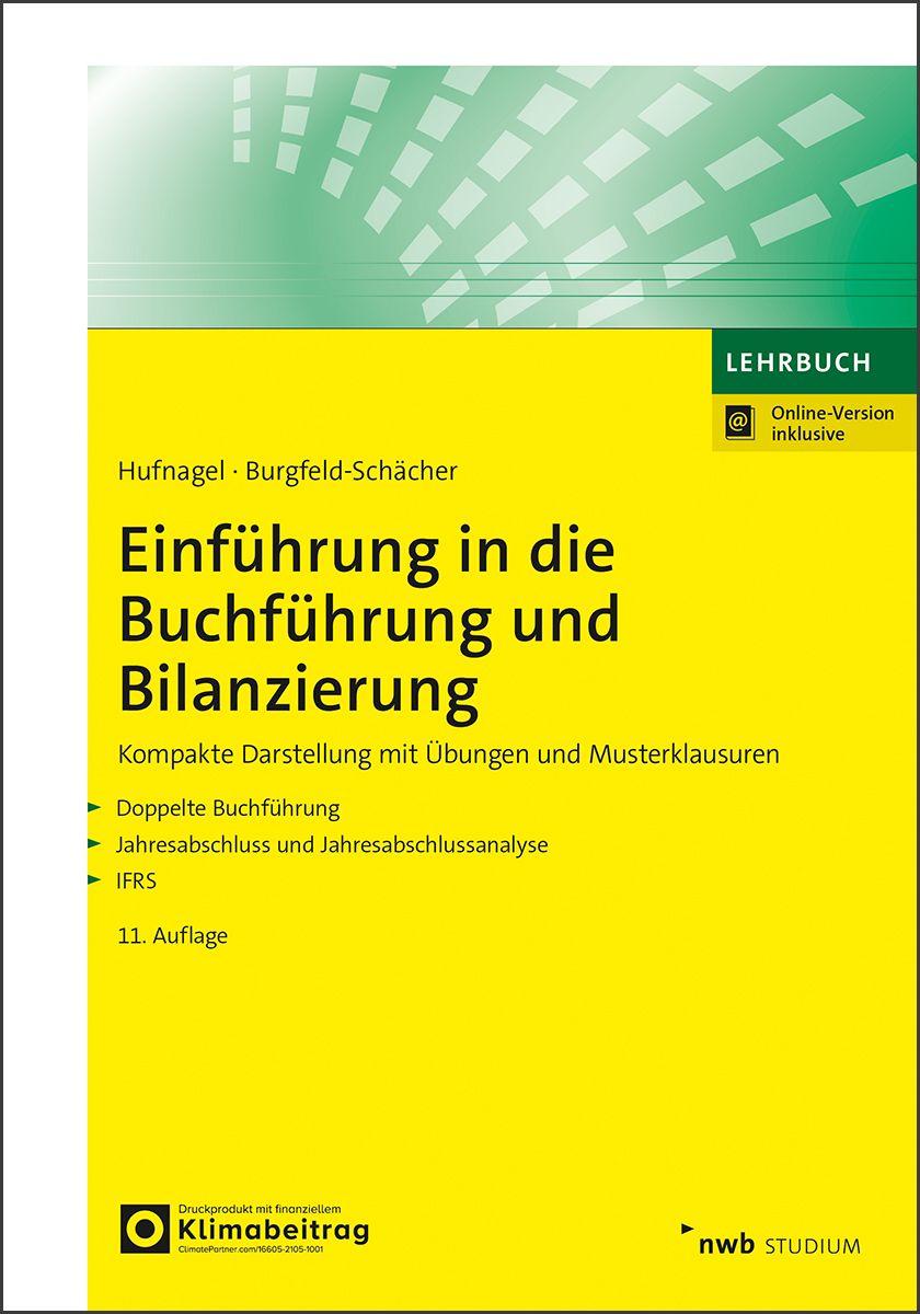 Vorderes Coverbild Einführung in die Buchführung und Bilanzierung