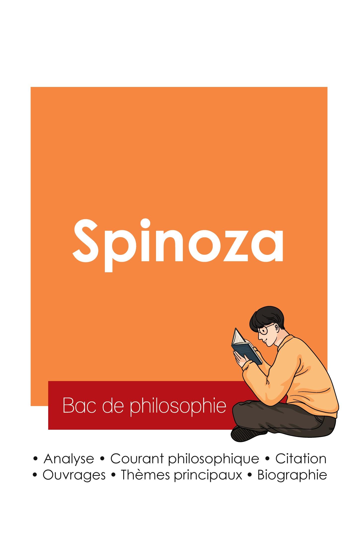Vorderes Coverbild Réussir son Bac de philosophie 2025 : Analyse du philosophe Spinoza