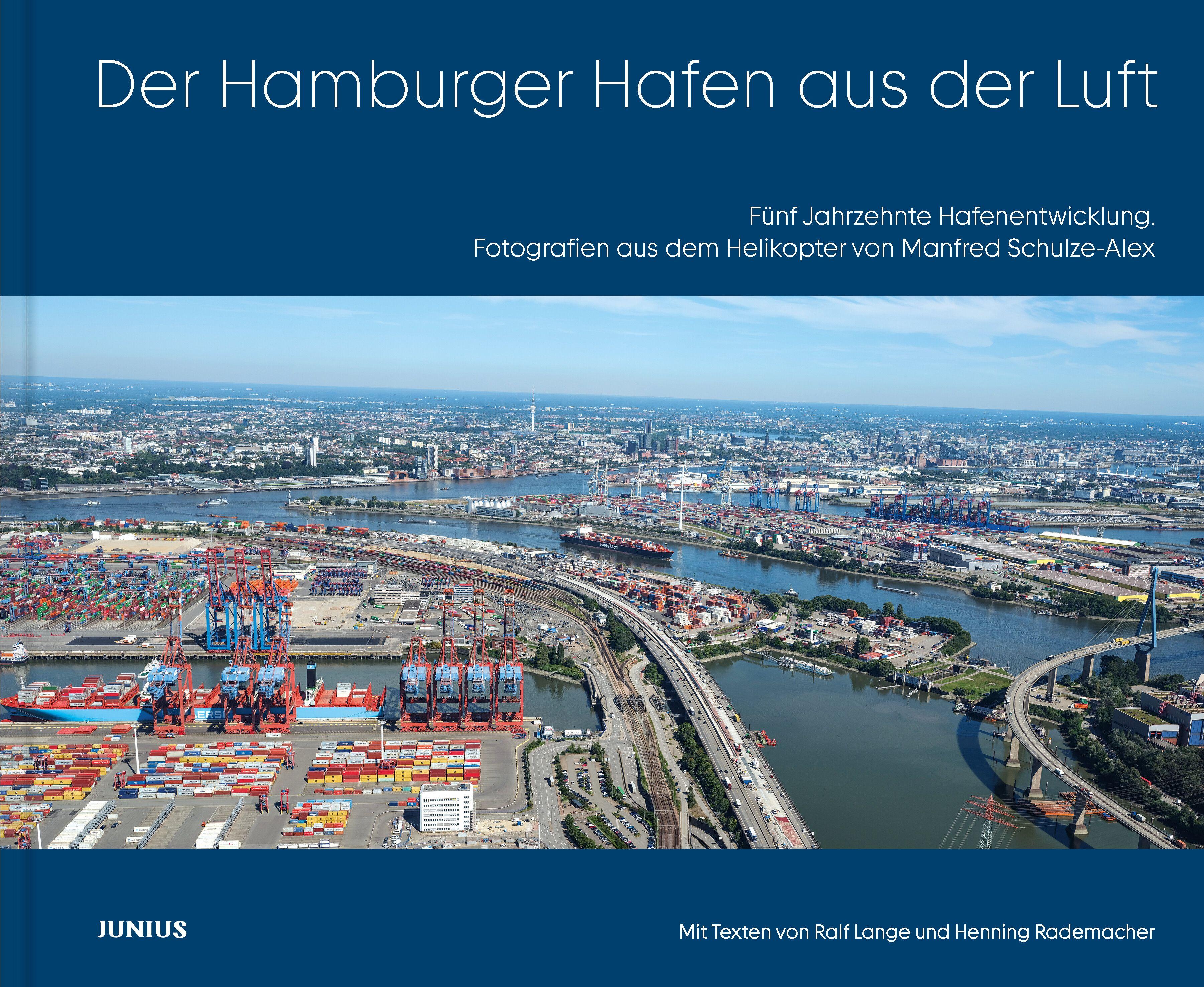 Vorderes Coverbild Der Hamburger Hafen aus der Luft