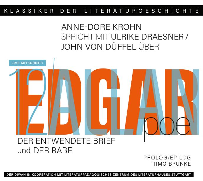 Vorderes Coverbild Ein Gespräch über Edgar Allen Poe - Der entwendete Brief und Der Rabe