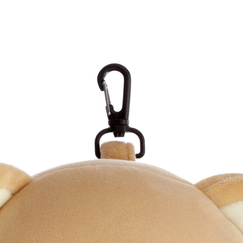 Beispielinhalt (Bild) Relaxeazzz Plüsch Shiba Inu Hund Reisekissen & Schlafmaske