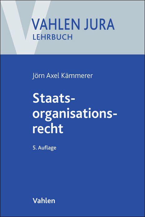 Vorderes Coverbild Staatsorganisationsrecht