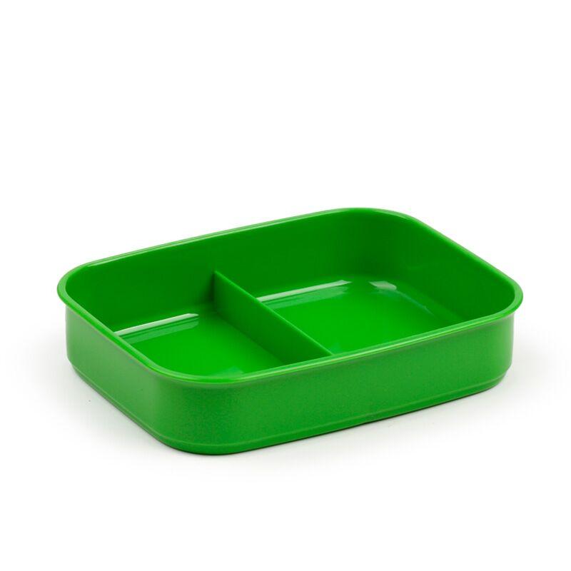 Beispielinhalt (Bild) Minecraft Creeper & TNT Clip-Verschluss Stapelbare Bento Lunch Box mit Besteck