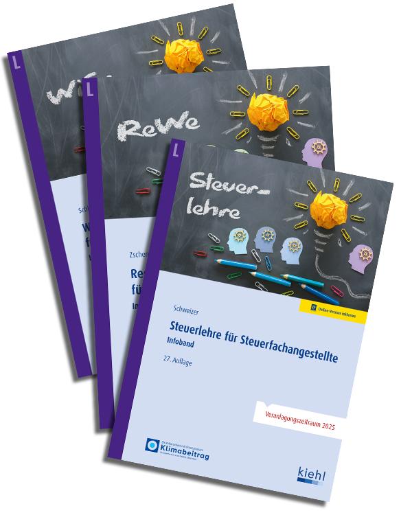 Vorderes Coverbild Bücherpaket Infobände für Steuerfachangestellte