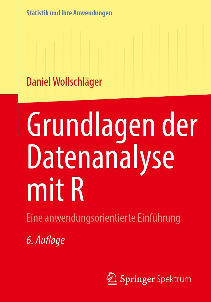 Vorderes Coverbild Grundlagen der Datenanalyse mit R