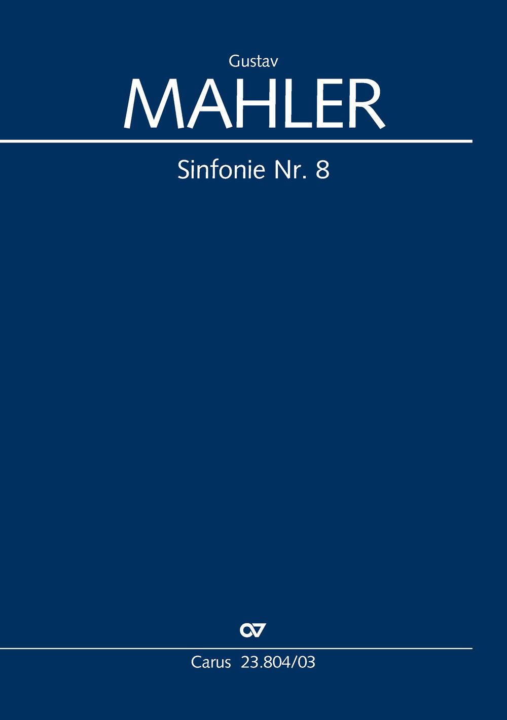 Vorderes Coverbild Sinfonie Nr. 8 (Klavierauszug)