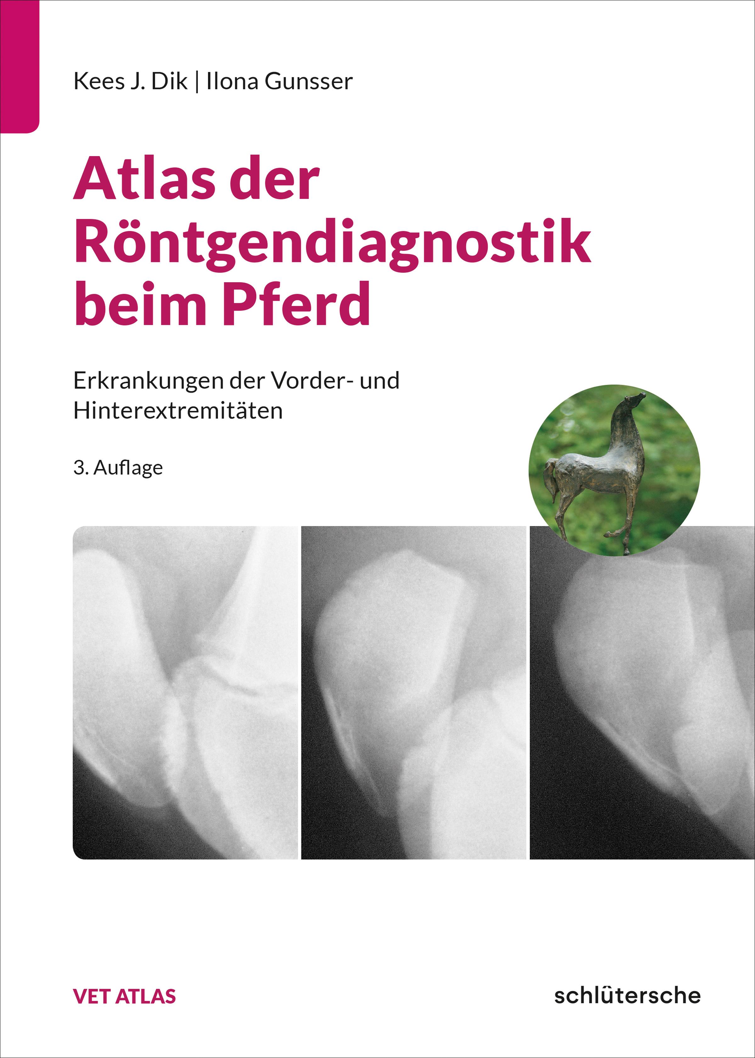 Vorderes Coverbild Atlas der Röntgendiagnostik beim Pferd