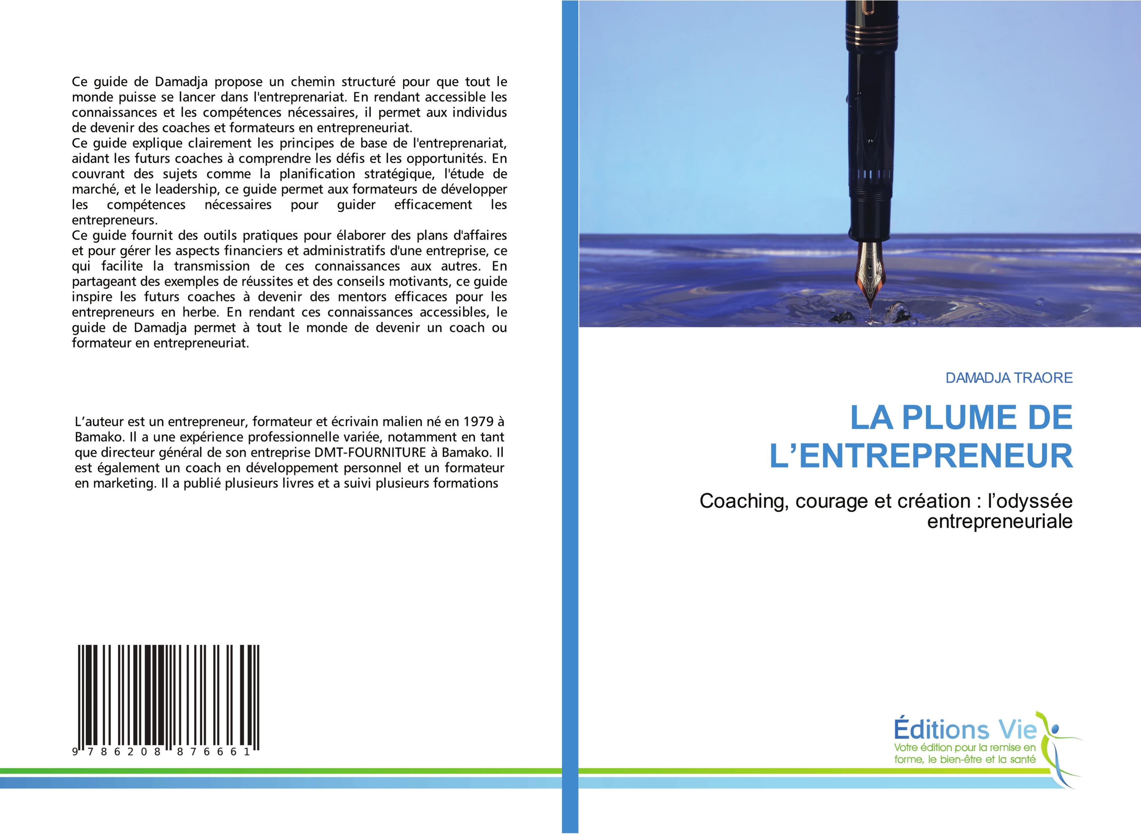 Vorderes Coverbild LA PLUME DE L'ENTREPRENEUR