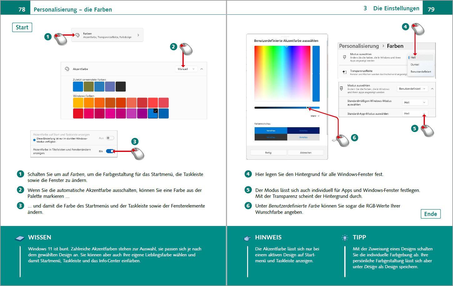 Beispielinhalt (Bild) Windows 11 Bild für Bild erklärt - Windows 11. Ideal für Einsteiger und Umsteiger geeignet