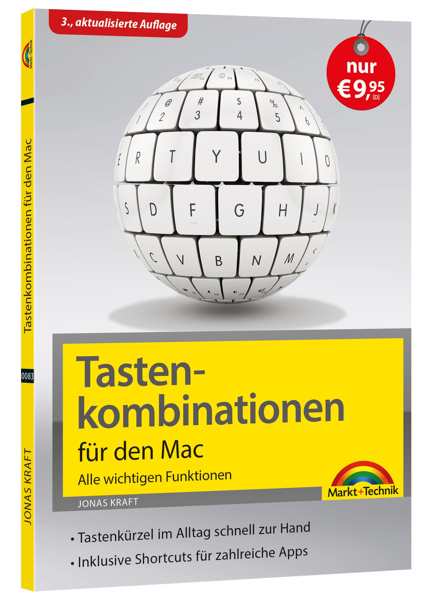 Vorderes Coverbild Tastenkombinationen für den Mac