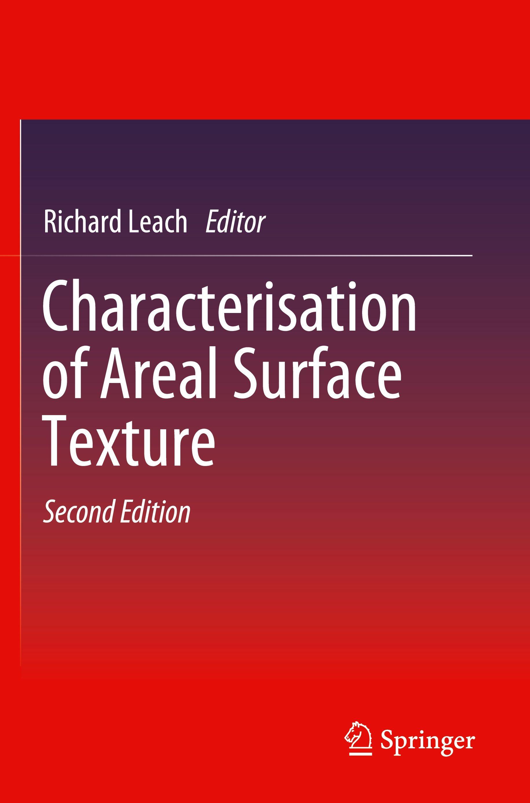 Vorderes Coverbild Characterisation of Areal Surface Texture