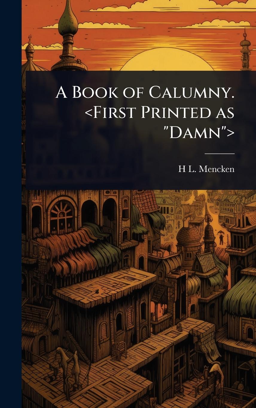 Vorderes Coverbild A Book of Calumny.