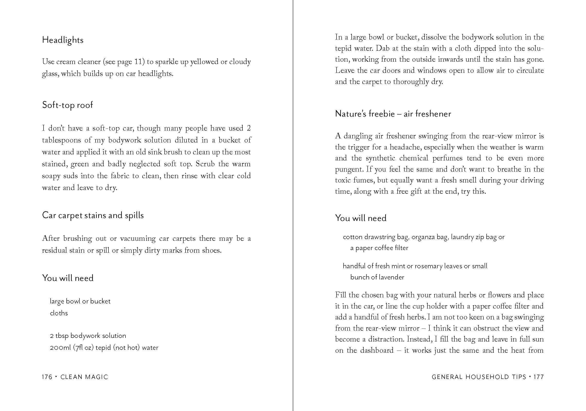 Beispielinhalt (Bild) Clean Magic