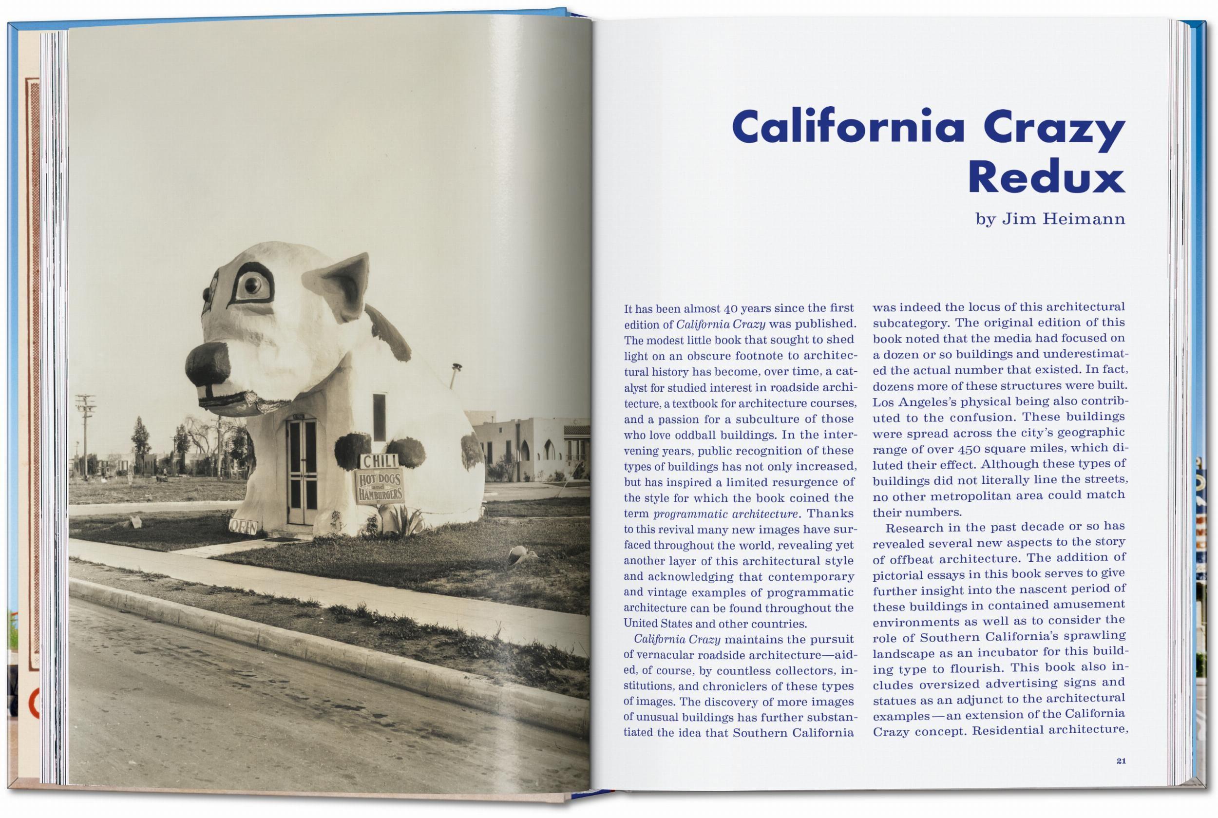 Beispielinhalt (Bild) California Crazy. American Pop Architecture. 45th Ed.