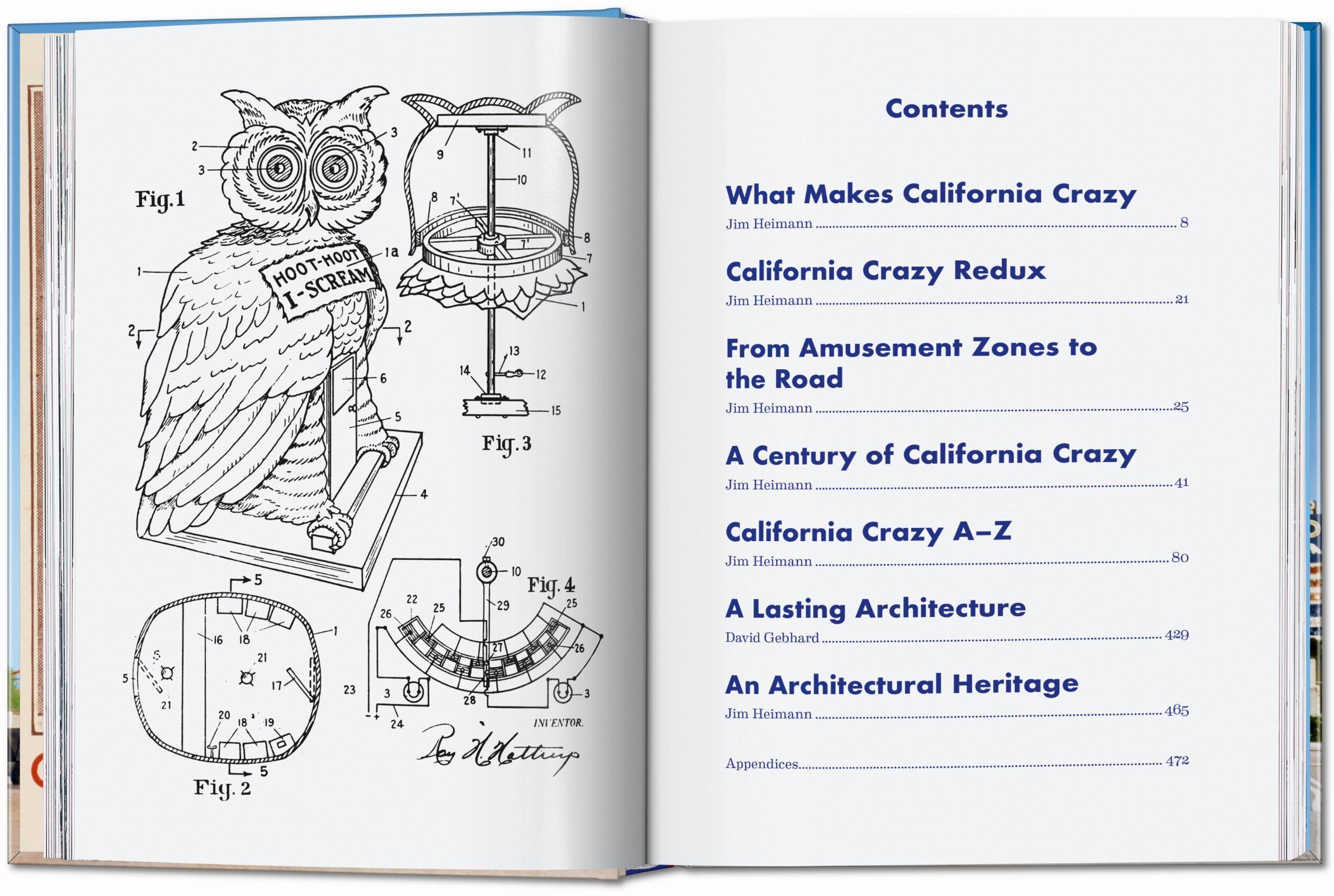 Beispielinhalt (Bild) California Crazy. American Pop Architecture. 45th Ed.