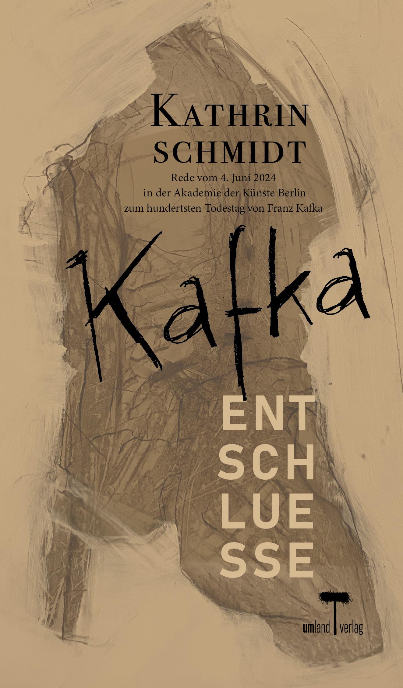 Vorderes Coverbild Kafka - Entschluesse