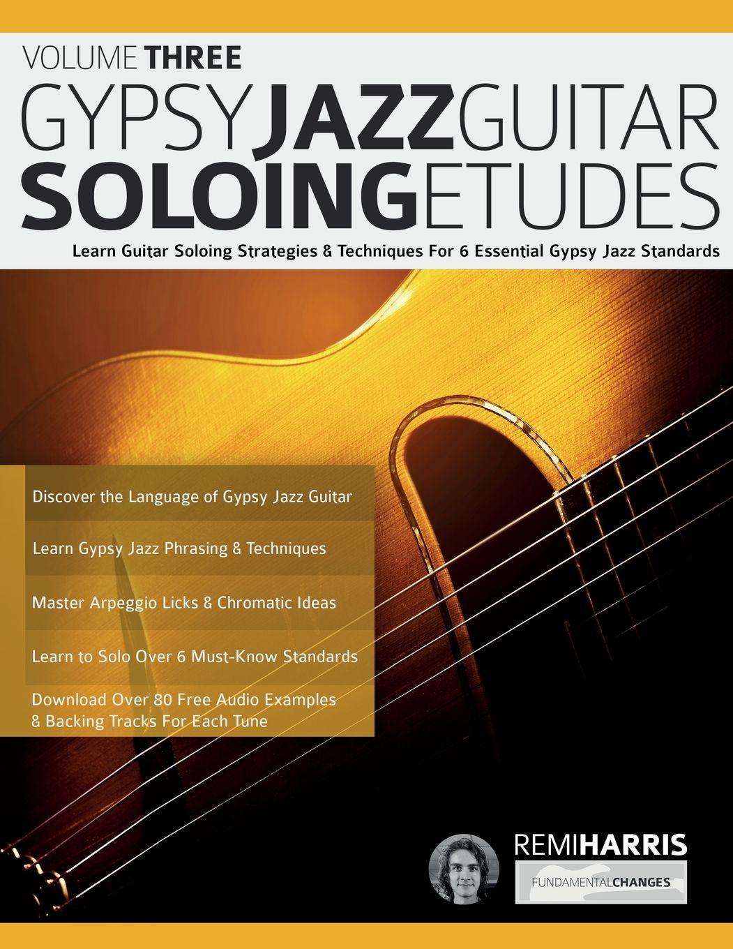 Vorderes Coverbild Gypsy Jazz Guitar Soloing Etudes - Volume Three