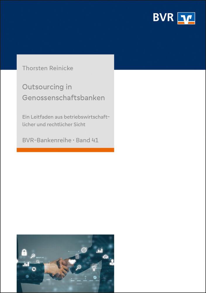 Vorderes Coverbild Outsourcing in Genossenschaftsbanken