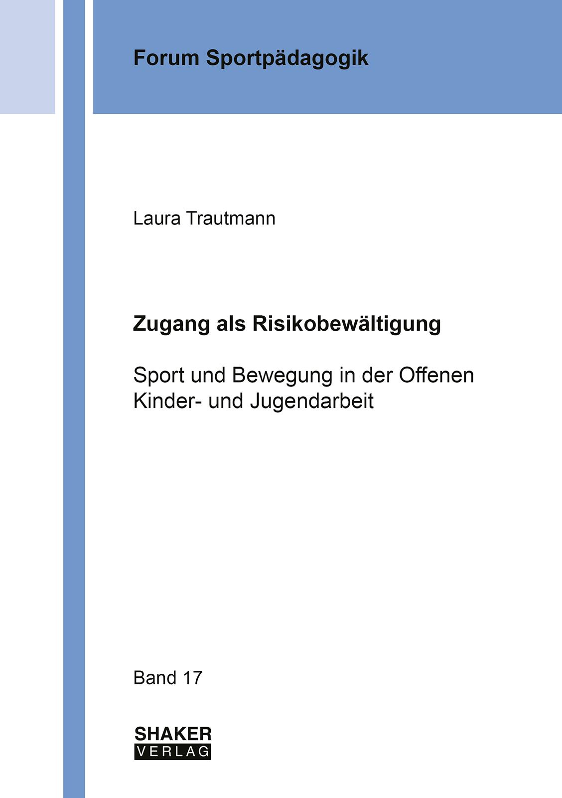 Vorderes Coverbild Zugang als Risikobewältigung