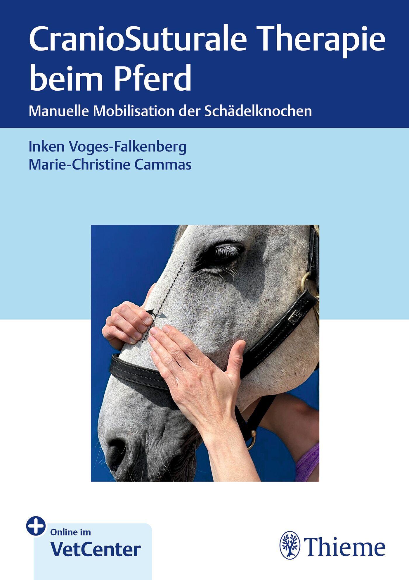 Vorderes Coverbild CranioSuturale Therapie beim Pferd