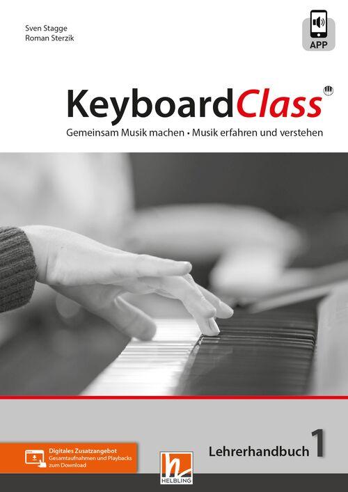 Vorderes Coverbild KeyboardClass. Lehrerhandbuch 1