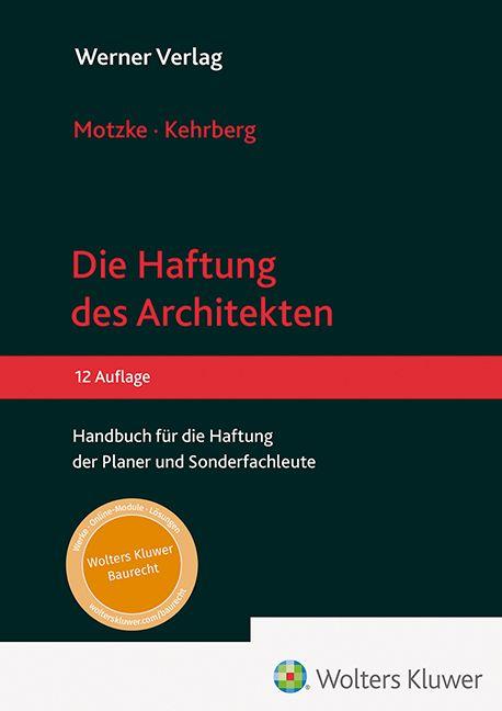 Vorderes Coverbild Haftung des Architekten