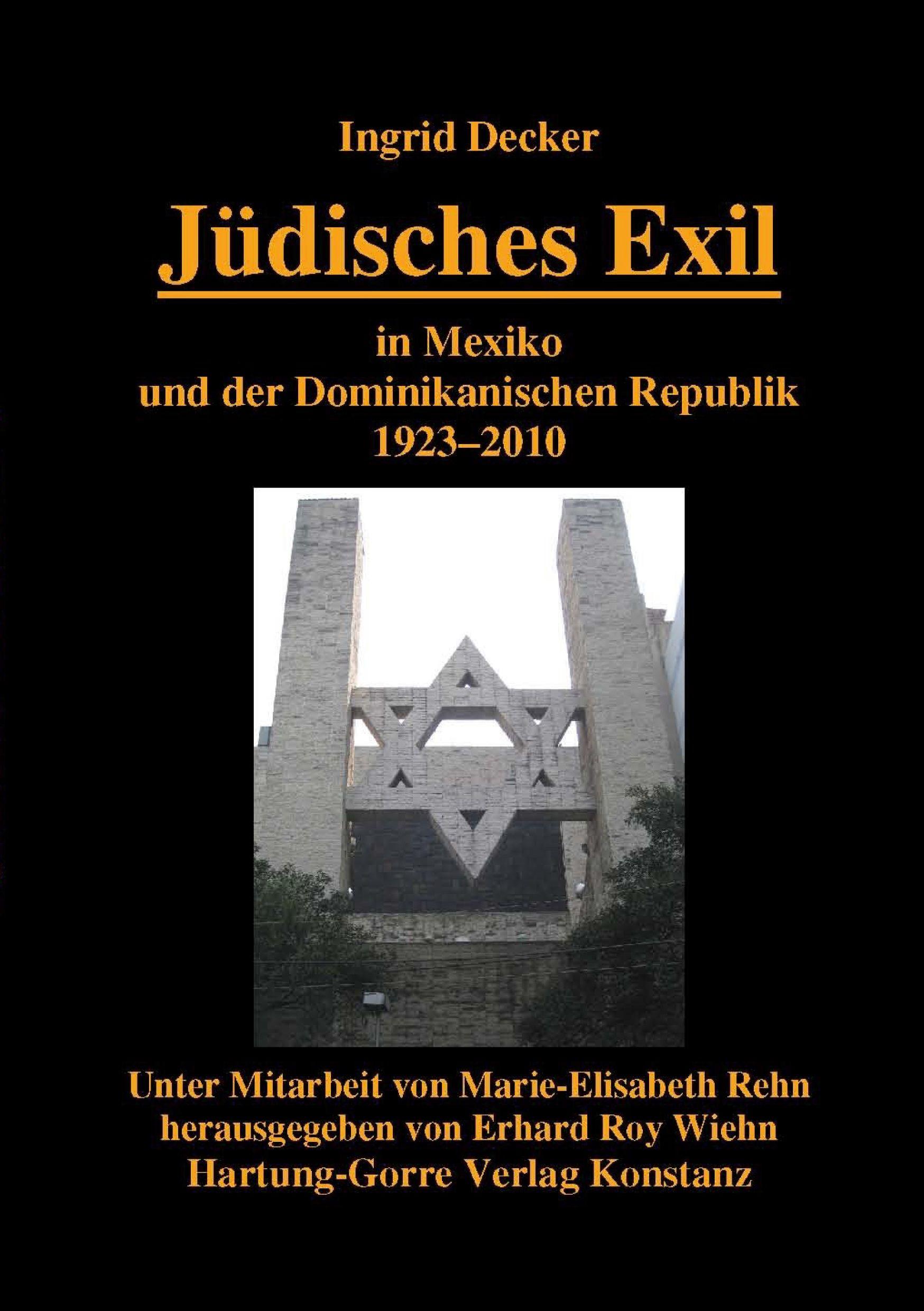 Vorderes Coverbild Jüdisches Exil in Mexiko und der Dominikanischen Republik 1923-2010