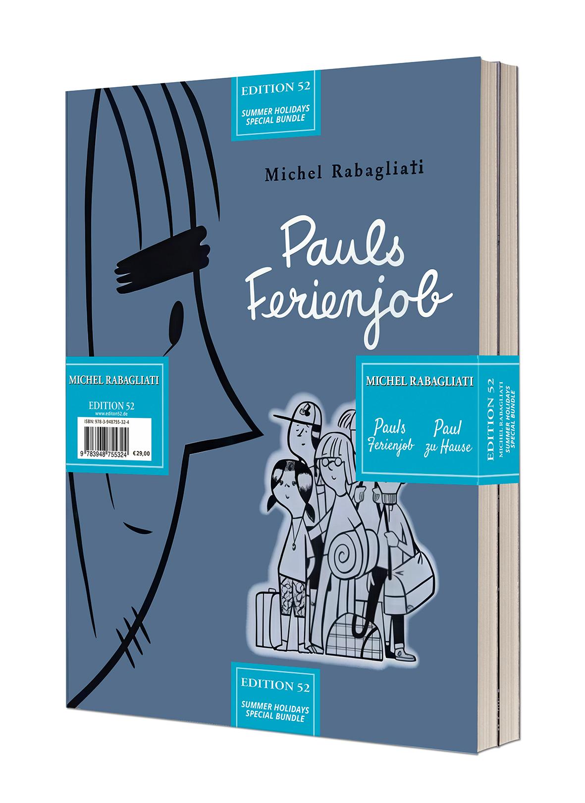 Vorderes Coverbild Summer Holidays Special Bundle "Michel Rabagliati"