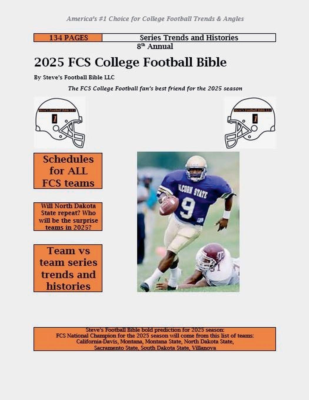 Vorderes Coverbild 2025 FCS College Football Bible