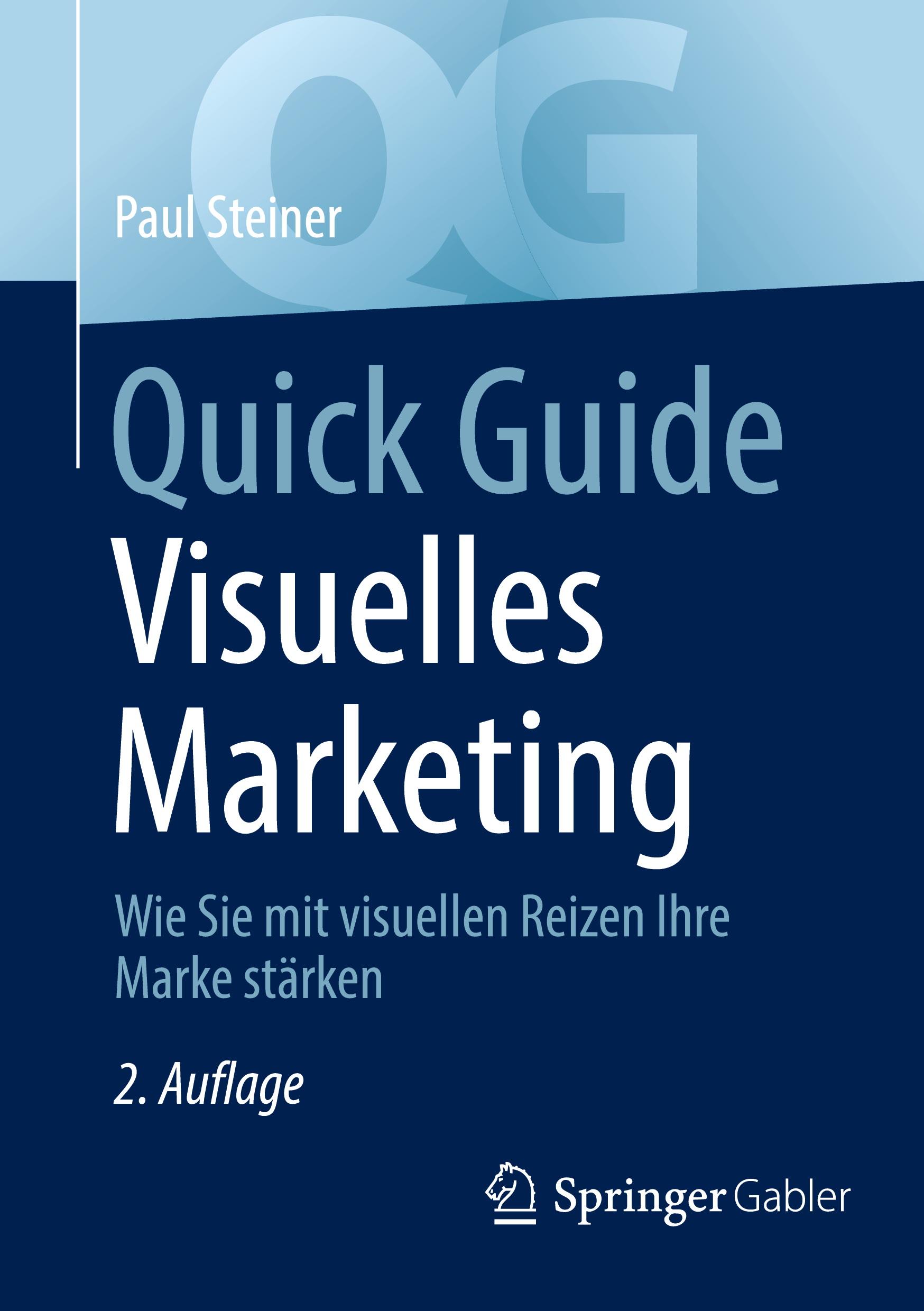 Vorderes Coverbild Quick Guide Visuelles Marketing