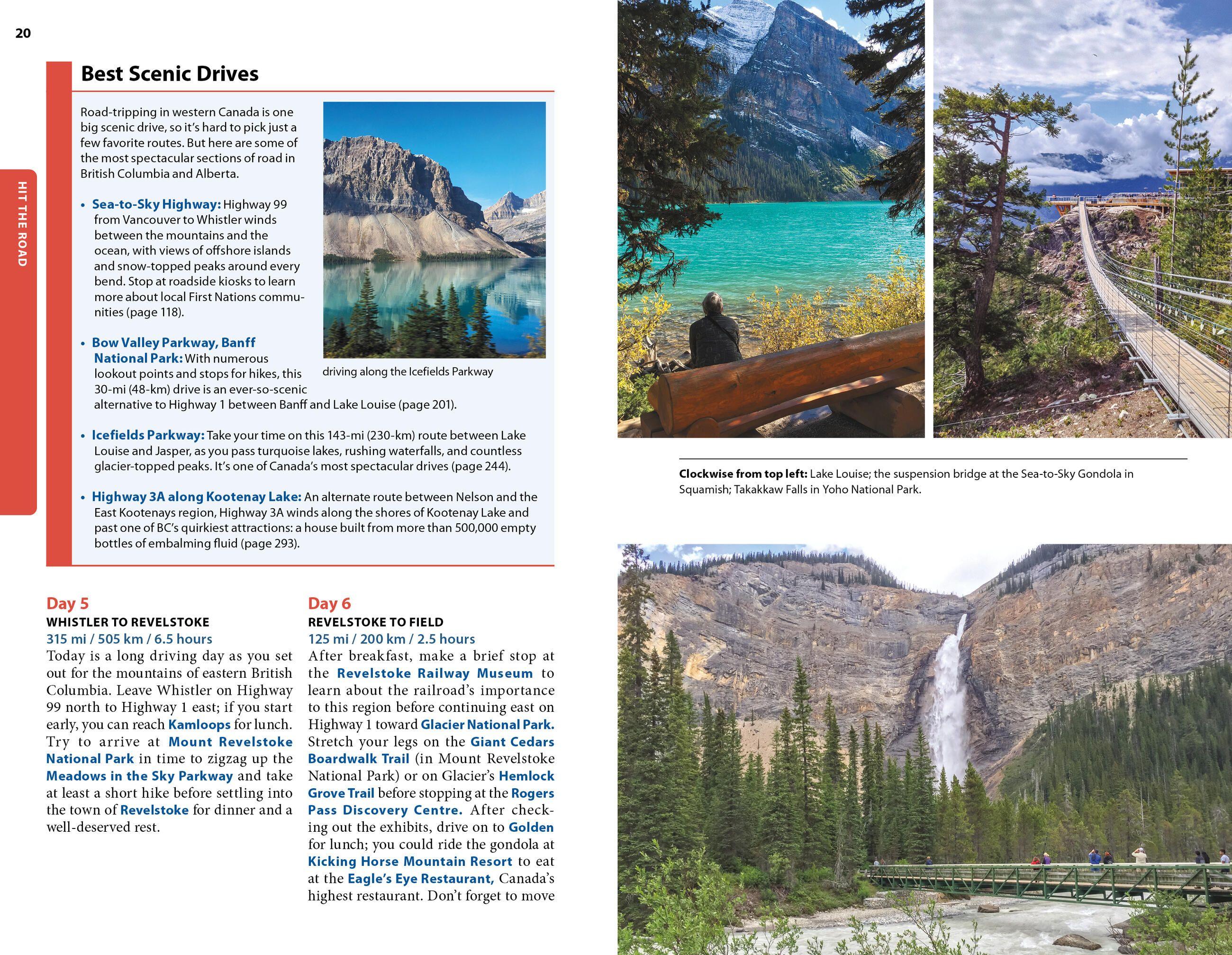 Beispielinhalt (Bild) Moon Vancouver & Canadian Rockies Road Trip