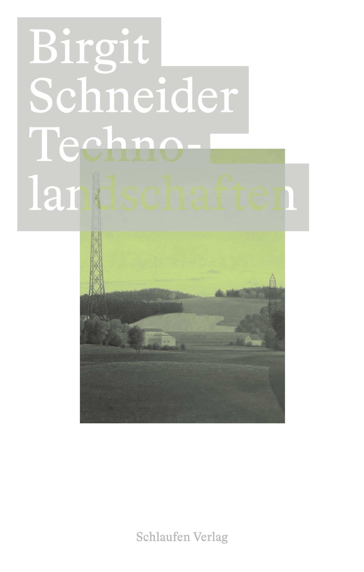Vorderes Coverbild Technolandschaften