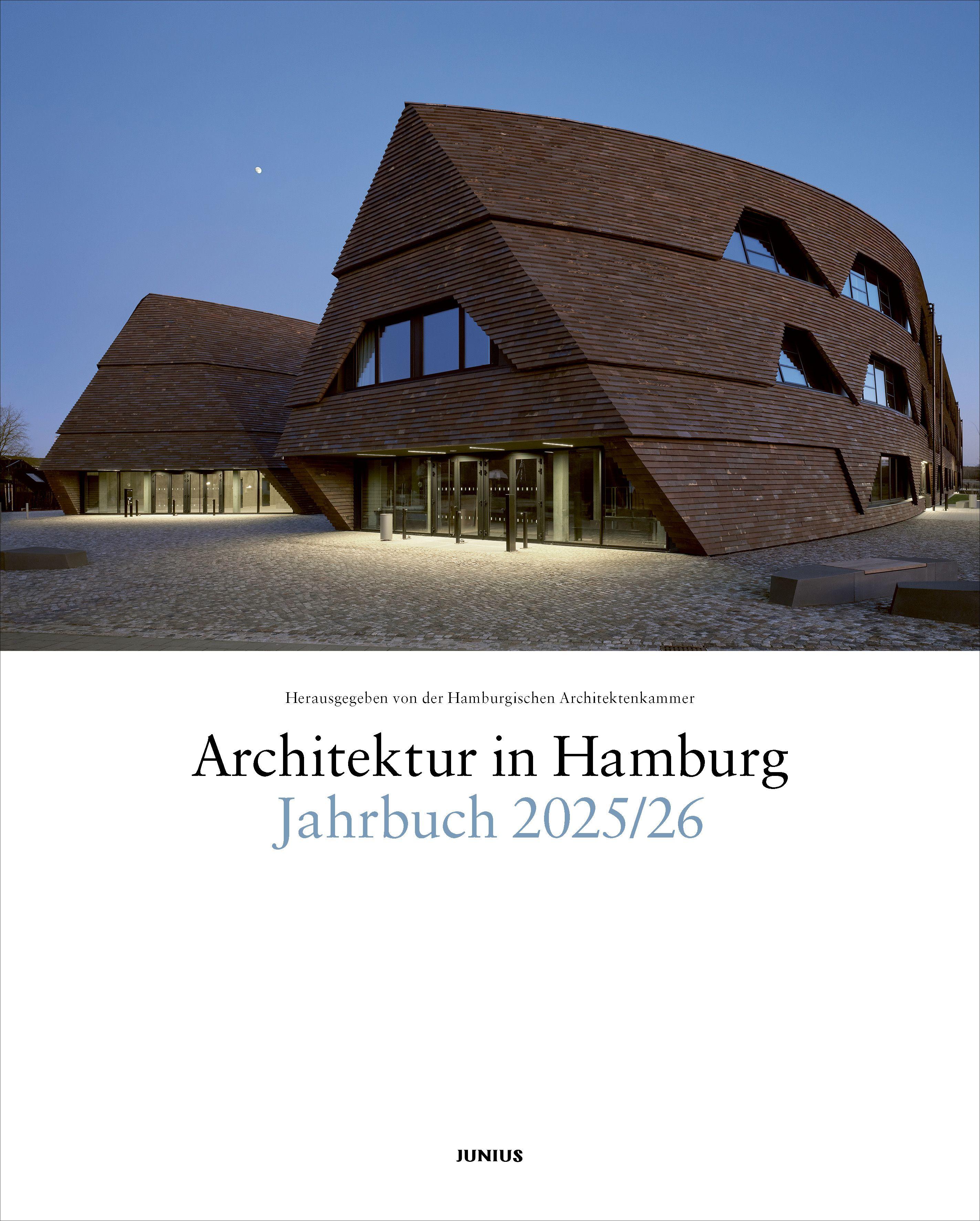 Vorderes Coverbild Architektur in Hamburg Jahrbuch 2025/26