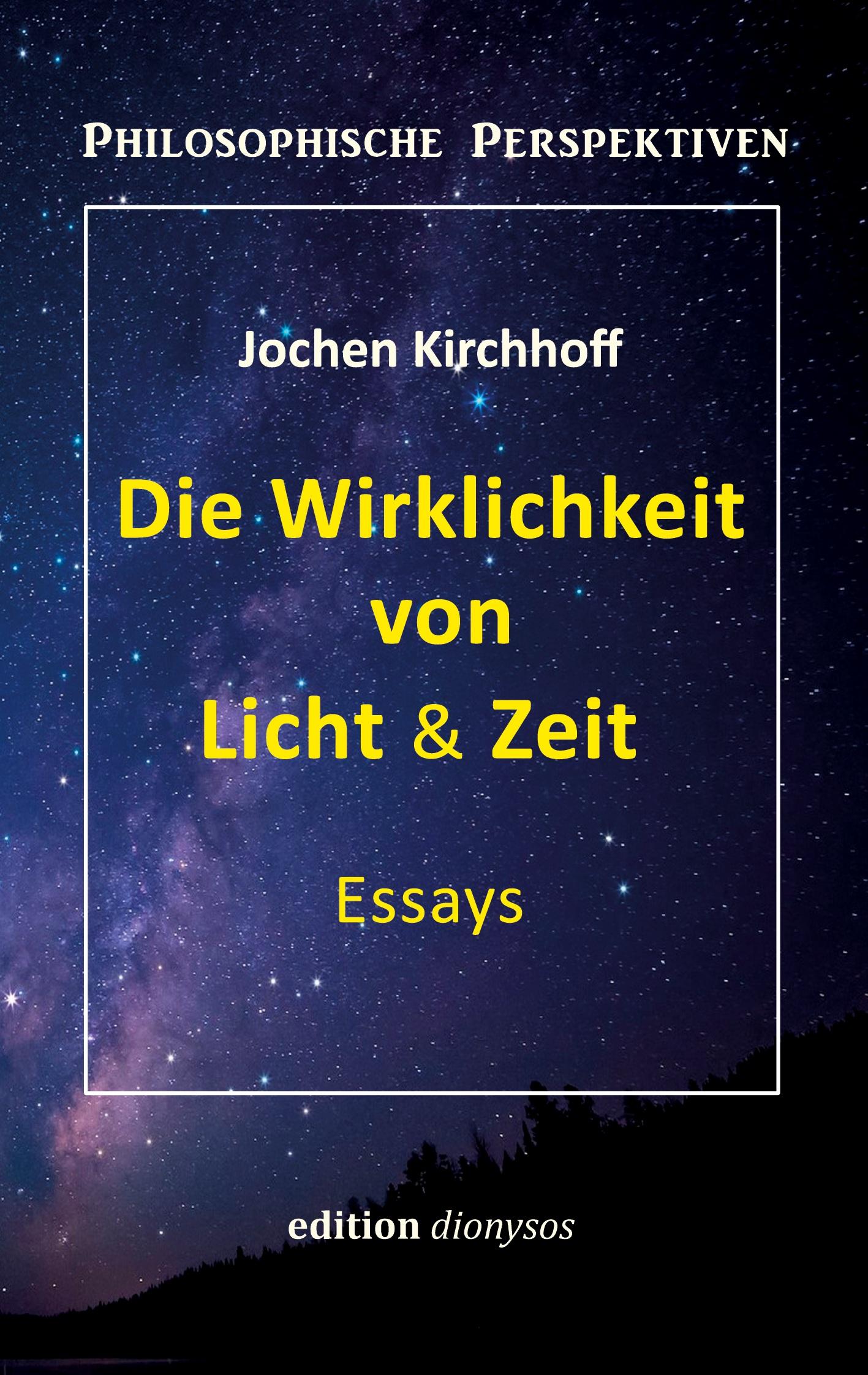 Vorderes Coverbild Die Wirklichkeit von Licht & Zeit