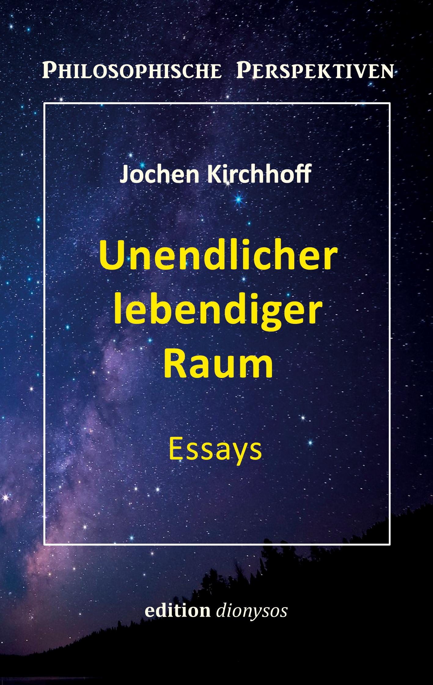 Vorderes Coverbild Unendlicher lebendiger Raum