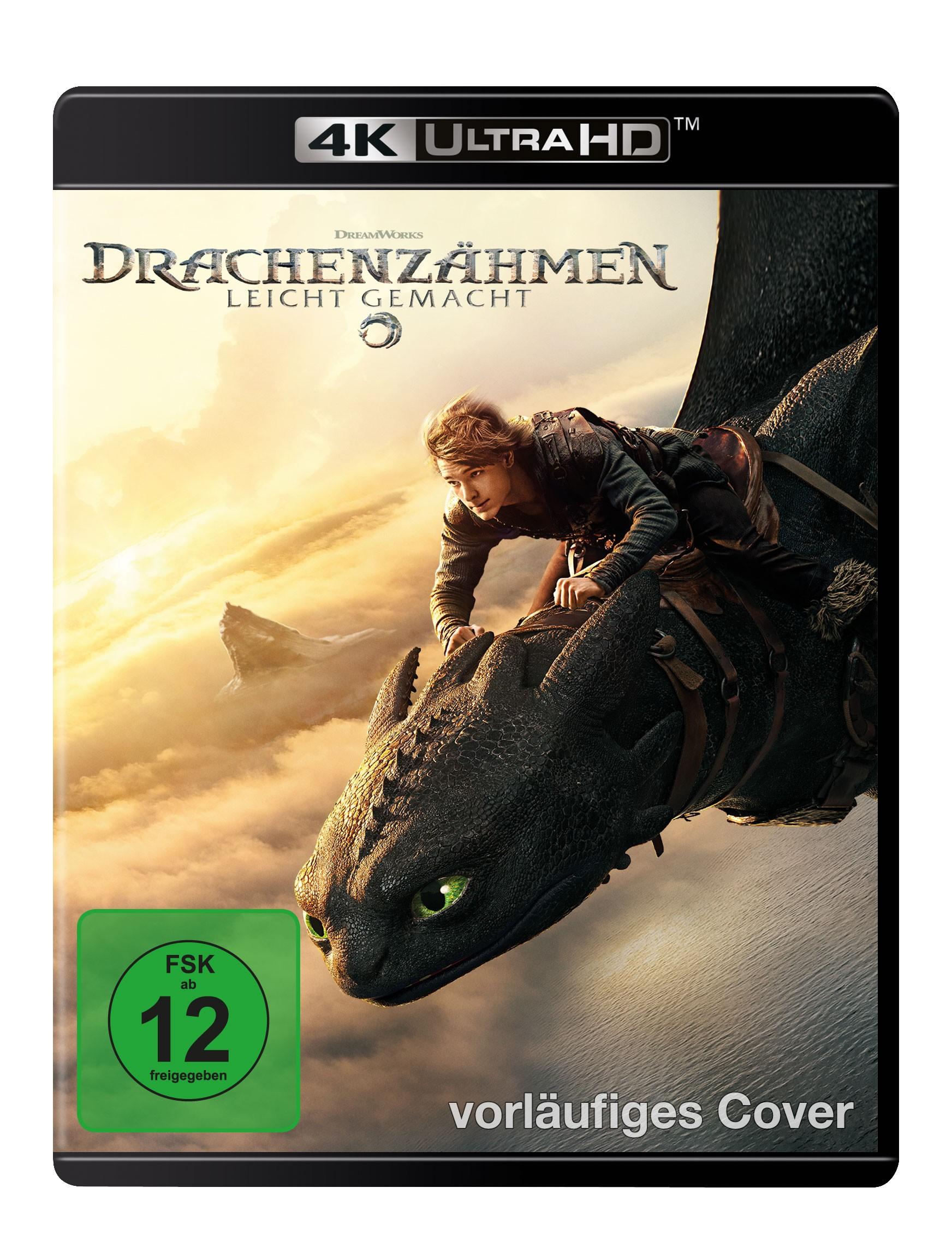 Vorderes Coverbild Drachenzähmen leicht gemacht (2025) - 4K UHD