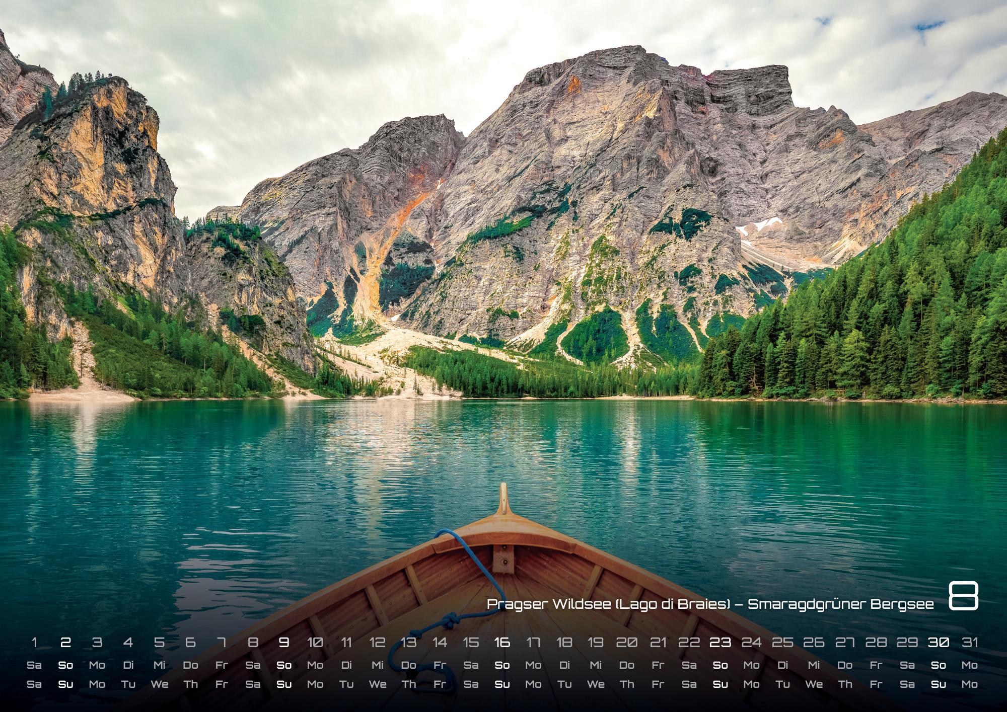 Beispielinhalt (Bild) Südtirol - eine Reise durch bezaubernde Landschaften - 2026 - Kalender DIN A2