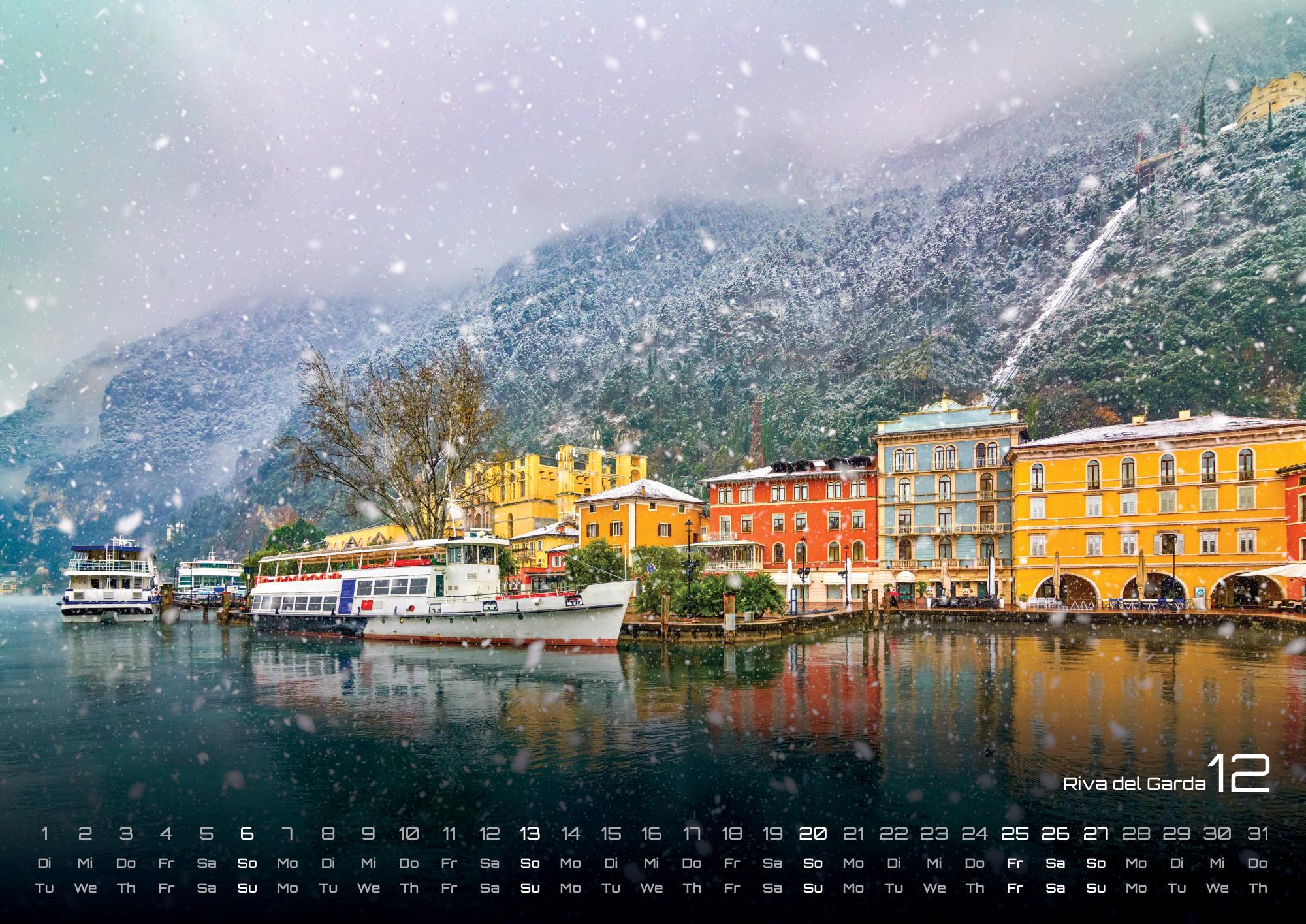 Beispielinhalt (Bild) Südtirol - eine Reise durch bezaubernde Landschaften - 2026 - Kalender DIN A2