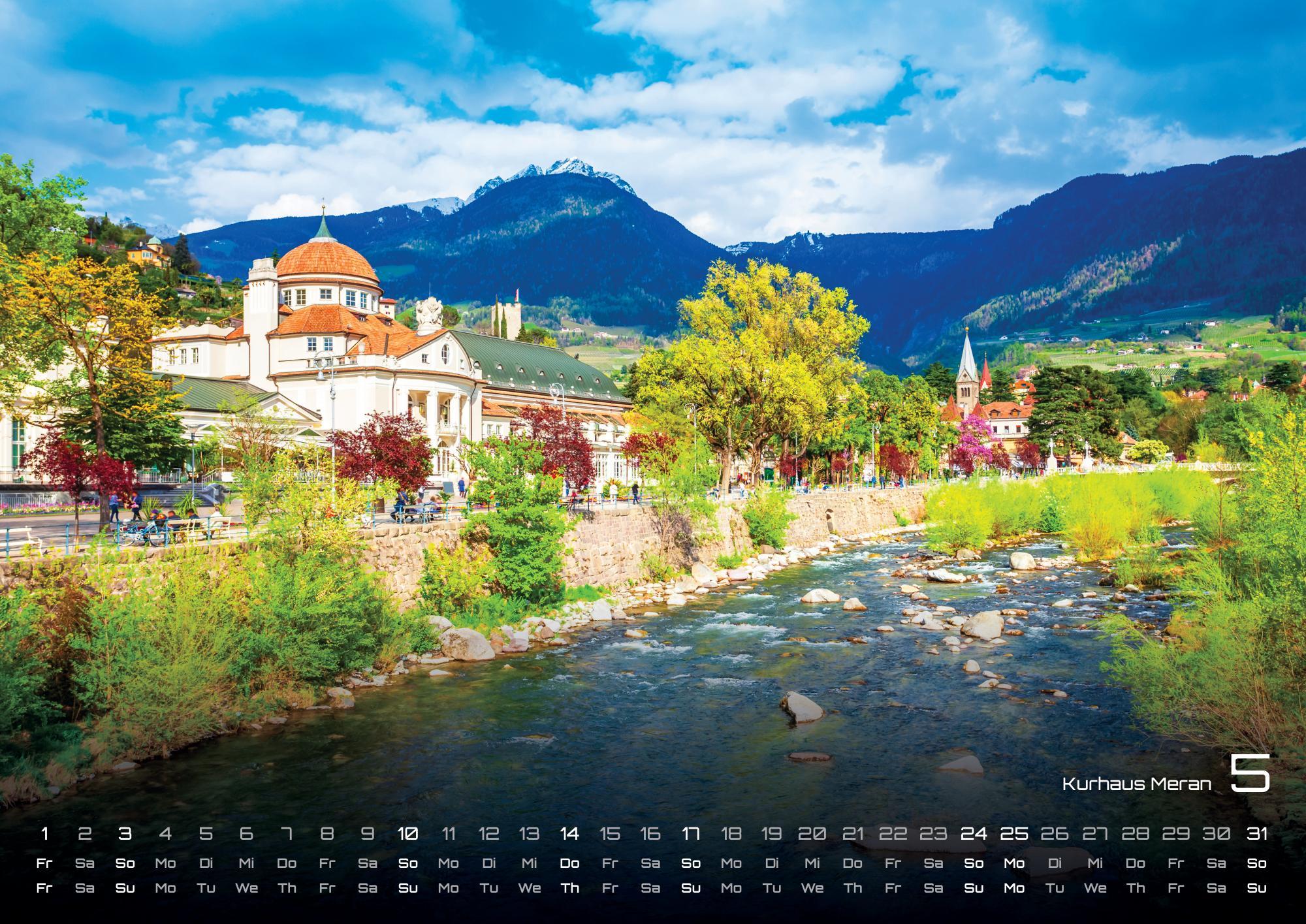 Beispielinhalt (Bild) Südtirol - eine Reise durch bezaubernde Landschaften - 2026 - Kalender DIN A3