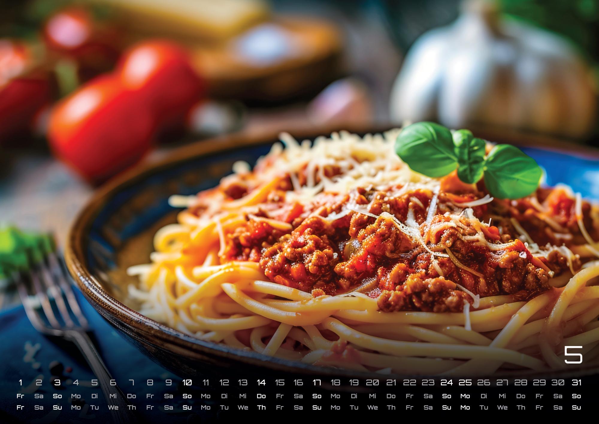 Beispielinhalt (Bild) Mettkalender - Alles wird aus Hack gemacht - 2026 - Kalender DIN A3