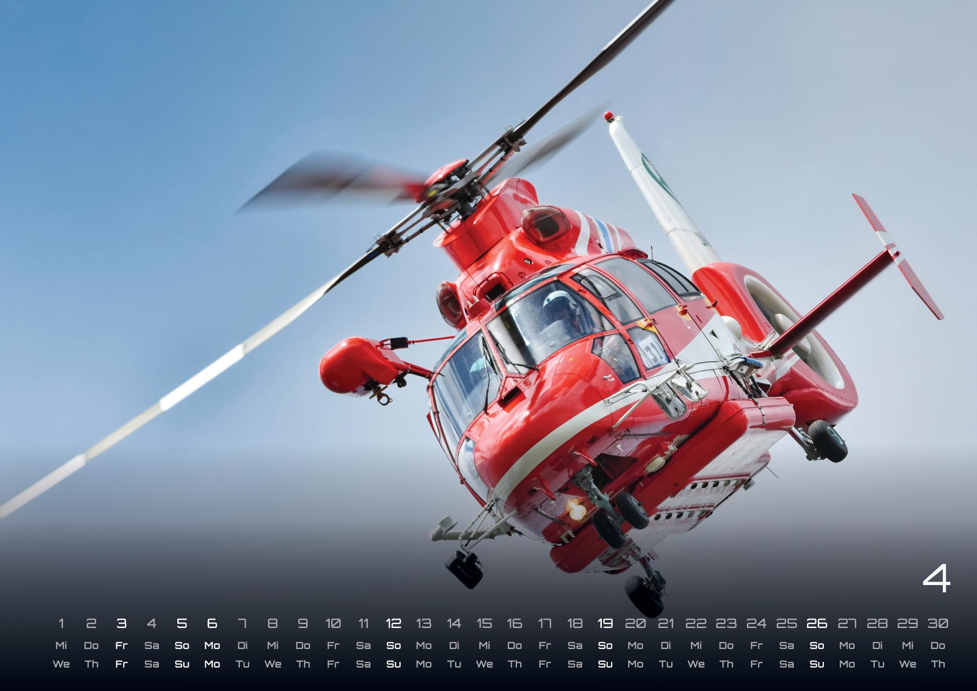 Beispielinhalt (Bild) FIREFIGHTER - Retter in der Not - Feuerwehr - 2026 - Kalender DIN A2