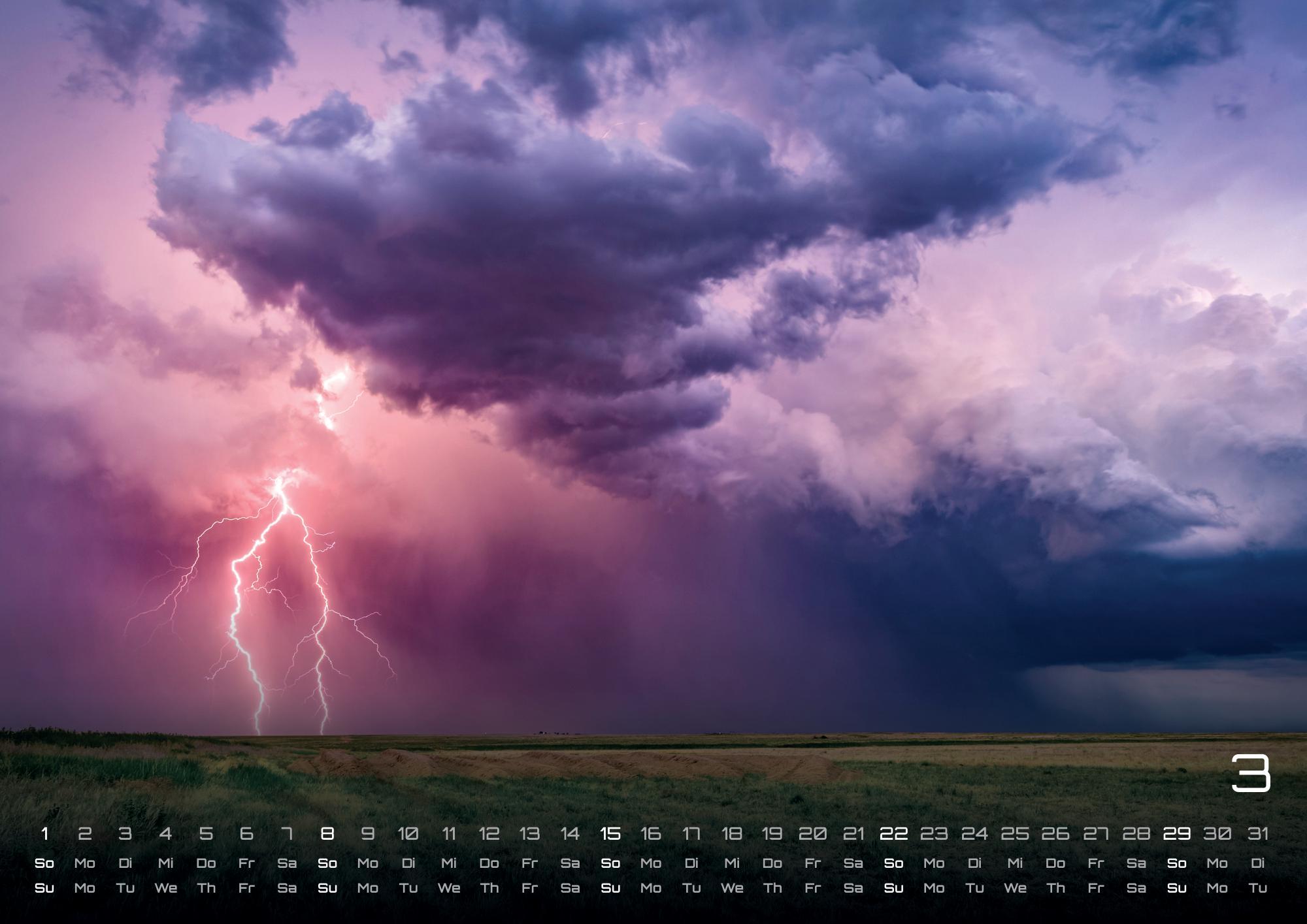 Beispielinhalt (Bild) Moments - wundervolle Momentaufnahmen - 2026 - Kalender DIN A3