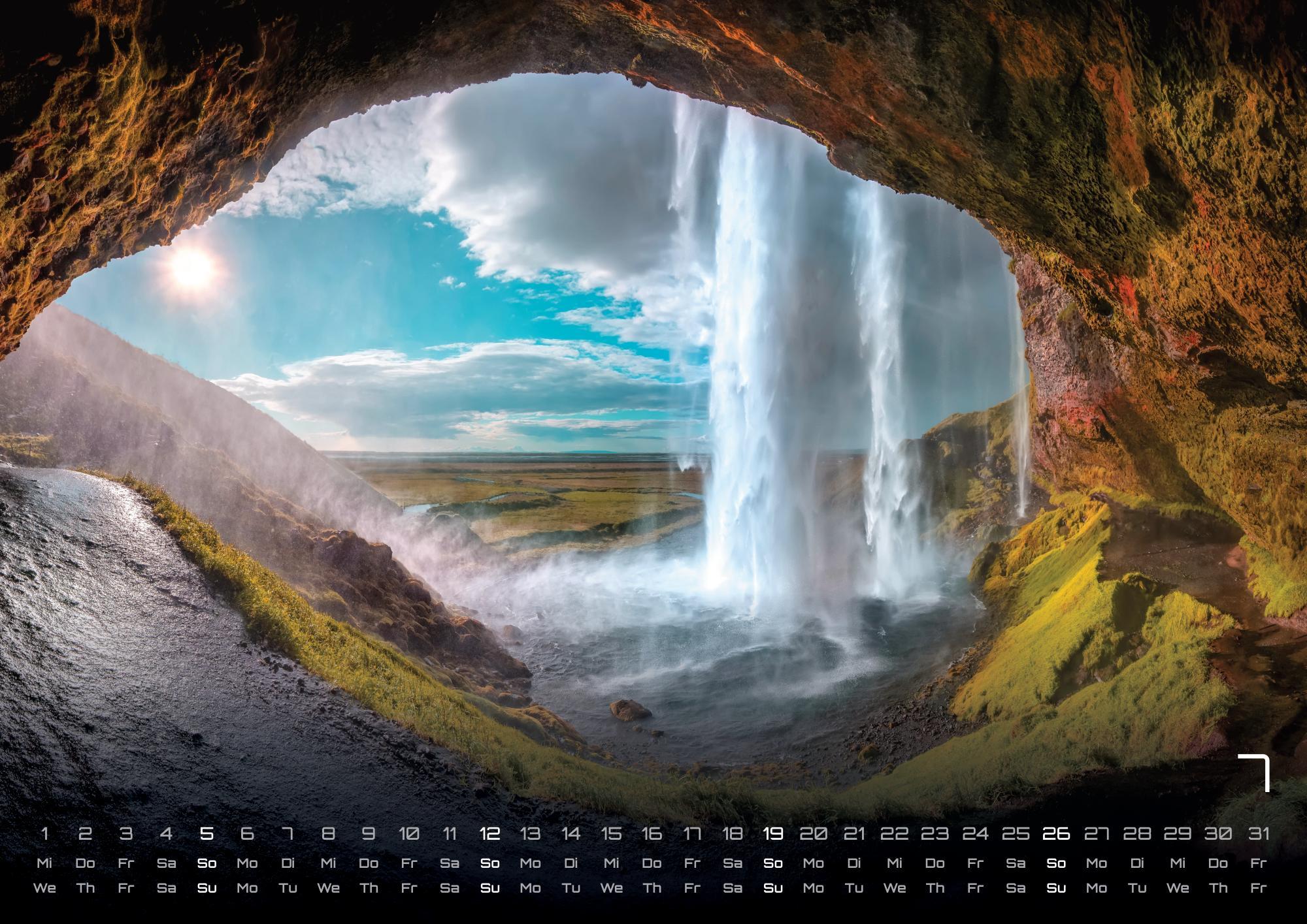 Beispielinhalt (Bild) Moments - wundervolle Momentaufnahmen - 2026 - Kalender DIN A3