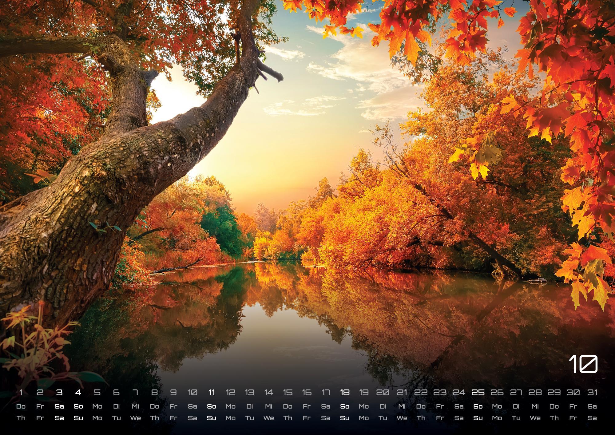 Beispielinhalt (Bild) Moments - wundervolle Momentaufnahmen - 2026 - Kalender DIN A3