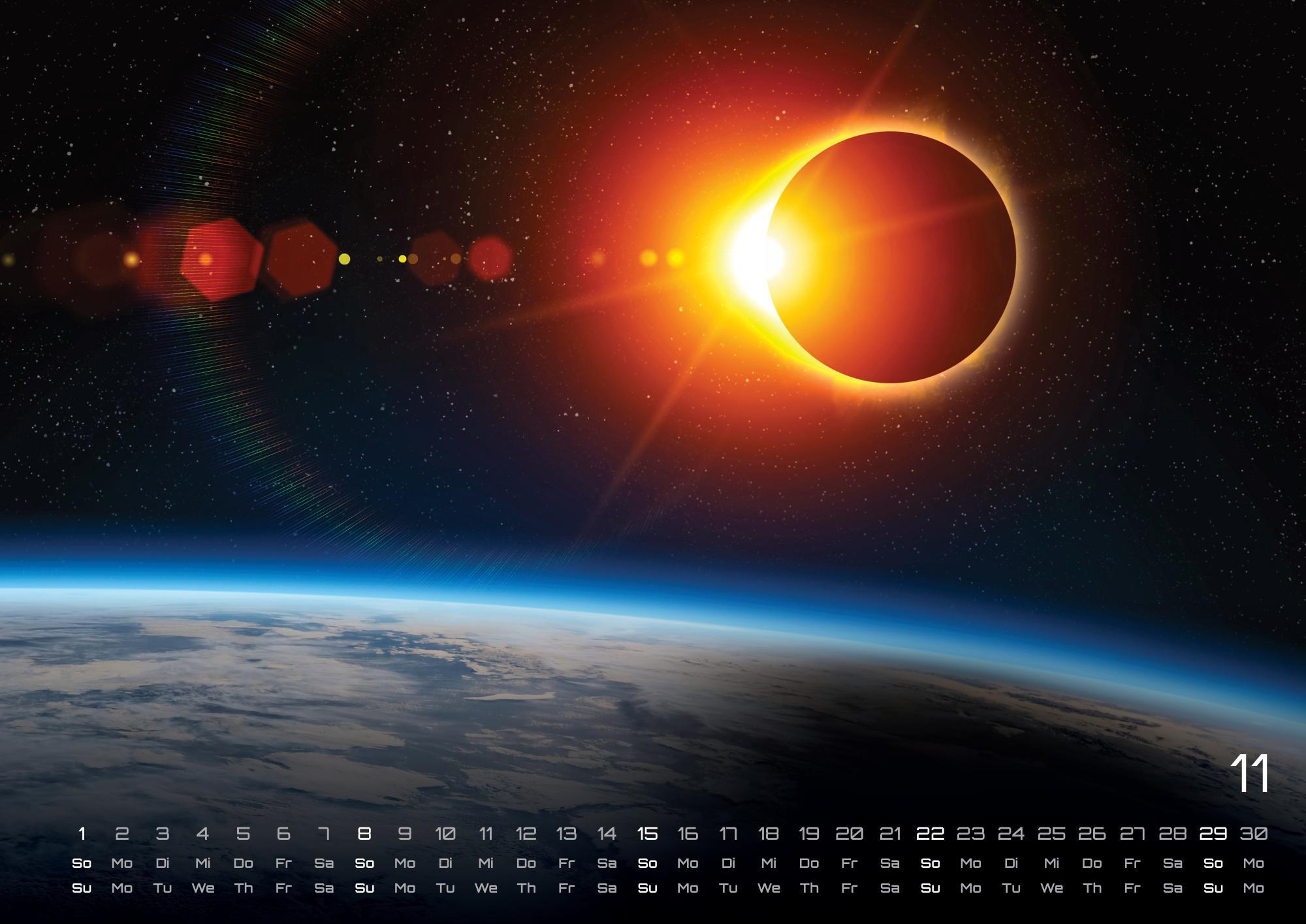 Beispielinhalt (Bild) Moments - wundervolle Momentaufnahmen - 2026 - Kalender DIN A3